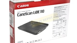 How to Download Driver Install Canon LiDE 110 Scanner Driver  ক্যানন স্ক্যানার ইন্সটল [upl. by Anelac]