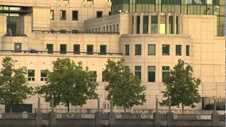 July 29 2011 MI5 and MI6 buildings in London [upl. by Ekoorb624]