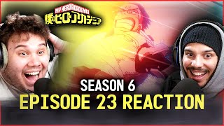 HE ACTUALLY SAID IT My Hero Academia Season 6 Ep 23 REACTION [upl. by Blasius]