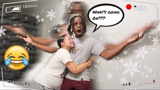 BEING TOO CLINGY PRANK ON MY MAN VLOGMAS DAY 3 [upl. by Maje]