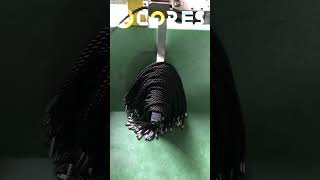 Tipping cords with metal aglet barb ends [upl. by Euh171]