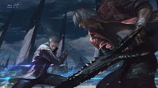 Devil May Cry 5  The Duel  Vergil Boss Theme FULL [upl. by Saenihp]