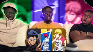 Top 10 Best Players in Kuroko no Basket Reaction [upl. by Ralf]