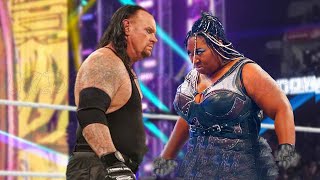 Undertaker vs Awesome Kong Match [upl. by Llewol]