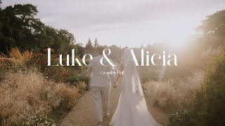 Luke and Alicia  Grantley Hall  Wedding Highlights Film [upl. by Eynttirb297]