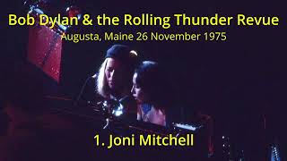 Rolling Thunder Revue 1 Augusta ME Joni Mitchell [upl. by Airol]