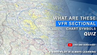 Do You Know These VFR Sectional Symbols Take The Quiz  MzeroA Online Ground School [upl. by Itsim]