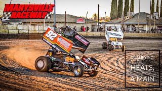 360 Winged Sprint Car Season Opener Full Event at Marysville Raceway Park [upl. by Phyllida50]