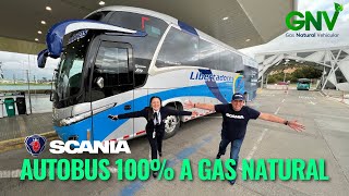 Experiencia de Viaje en Autobus Scania K320 a GNV scaniacolombia gasnatural autobuses [upl. by Ecnarual]