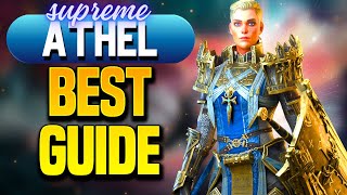 SUPREME ATHEL Post Buff Is INSANE Build amp Guide [upl. by Yvel]