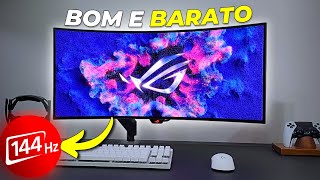 TOP 7 Monitores GAMER BARATO Custo Beneficio 2024 até 144hz  Curvo Ultrawide e 4K [upl. by Julia852]