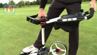 DGTV  Big Max Wheeler 4 Wheel Golf Trolley [upl. by Clive559]