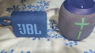 JBL GO 3 VS Wonderboom 2 [upl. by Anpas936]