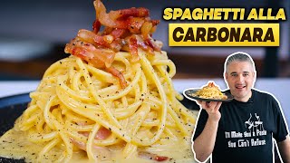 How to Make Next Level SPAGHETTI alla CARBONARA [upl. by Sapers]