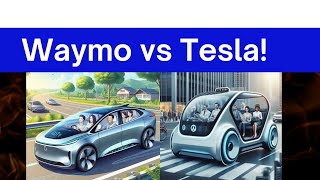 Waymo vs Tesla RoboTaxi1 [upl. by Lokim]