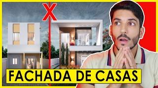 FACHADA DE CASAS – COMO SERIA CASAS MODERNAS  FRENTE DE CASAS SIMPLES E BONITAS [upl. by Ulysses]