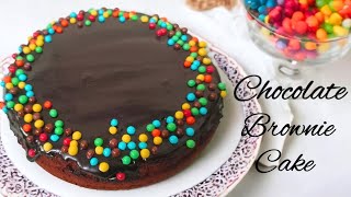 Brownie Cake recipe  Easy chocolate cake chocolate cake [upl. by Aivatahs]