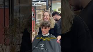 Cambio de look para Marc  espero que os guste tanto como a mi ❤️ barberia cortedepelo barcelona [upl. by Norse225]