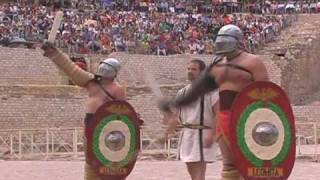 Combattimenti gladiatori Galli AD2009 complavi [upl. by Amilas]