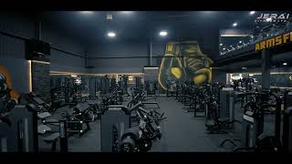 Checkout The Biggest amp The First Warehouse Gym In Kerala By jeraifitnessindia [upl. by Azer]