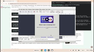 How to Install Audacity 364 On Chromebook [upl. by Oyr]