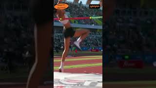 US Vashti CUNNINGHAM 🇺🇸❤️❤️ US Olympic Team Trials spopaW shorts athletics viral [upl. by Uriiah]