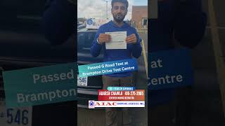 Passed G Road Test in Brampton mocktest drivingtest brampton gtestroute testroutevideo [upl. by Kacerek244]