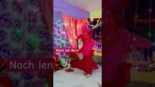 Mainu nachna mohan de nal  Krishna dance  bhakti dance song  krishna janmashtami shorts yt [upl. by Inohs]