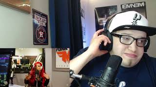 JUSTINA VALENTINE  FUNK FLEX  FREESTYLE202 REACTION😱🤯🔥 [upl. by Naleag90]