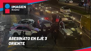 Motosicarios ejecutan a hombre en los límites de Coyoacán CDMX [upl. by Avika]