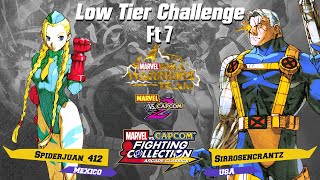 MVC Fighting Collection MVC2 Spiderjuan412 vs Sirrosencrantz FT 7 250924 LOW VS TOP FREEMVC2 [upl. by Amii]