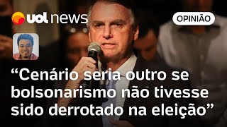 Vexame de Bolsonaro no 2º turno e eleição na Câmara esfriam anistia a golpe  Sakamoto [upl. by Charla414]