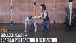 Shoulder Mobility  Scapula Protraction amp Retraction [upl. by Caty]