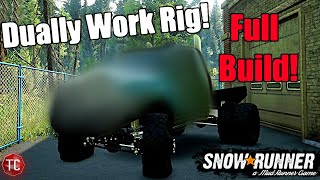 SnowRunner FULLY Rebuilding My 3RD GEN DODGE RAM 3500 Flatbed Dually Conversion [upl. by Hannie62]