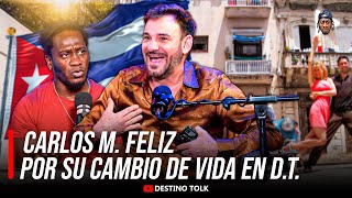 CARLOS MANUEL  DESPUES DE LA ENTREVISTA CON DESTINO TOLK LA VIDA ME CAMBIO TOME UN SEGUNDO AIRE 🙏🏿 [upl. by Orazal]