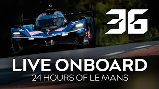 LIVE Onboard 36  Alpine Endurance Team  FP1 LeMans24 [upl. by Barbur721]