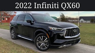 First Drive  2022 Infiniti QX60  New amp Improved [upl. by Adleme]