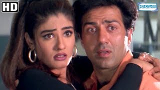 Raveena Tandon scenes from Salaakhen 1998  Sunny Deol  Hit Hindi Movie [upl. by Llerehs]