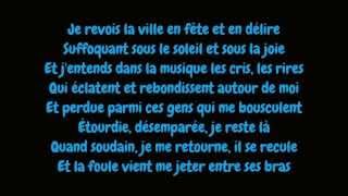 Edith Piaf  La foule LyricsParoles HD [upl. by Mohkos]