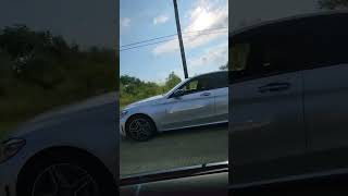 Amg c43 vs m340i roll race [upl. by Siri434]