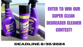 Super Clean Degreaser Giveaway Contest ENTER TO WIN BY 83024 [upl. by Halilad]