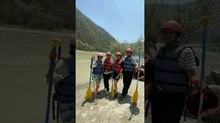 RISHIKESH RAFTING 😍 youtubeshorts viralvideo travel sassysafari1111 [upl. by Lockhart]