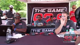 Denver Broncos Demaryius Thomas Discusses Contract Negotiations On 929 The Game In Atlanta [upl. by Abdul]