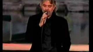 Andrea Bocelli quotBesame Muchoquot Live on stage in Tuscany [upl. by Triley107]