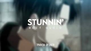 stunnin’  edit audio  Levi Ackerman [upl. by Sonitnatsnoc447]