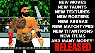 Wr3d New Mod  Wr3d 2k24 Mod Download Link Mediafıre  WWE 2k24 For Android  WWE  Its Reigns Yard [upl. by Seigler]