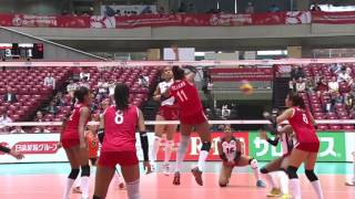 Peru vs Republica Dominicana  Angela Leyva Wows commentator in preolympics 2016 [upl. by Gimpel]