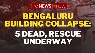 LIVE Bengaluru underconstruction building collapse [upl. by Frasco]