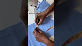 Shirt Patti amp Pocket Stitching Tutorial  StepbyStep Guide ytshorts shorts [upl. by Eux]