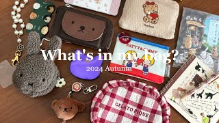 Whats in my bag｜レトロとミッフィー＆サンリオ好きのバッグの中身紹介👜｜2024 秋🍂 [upl. by Quennie585]